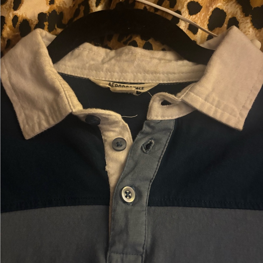 Colorblock Polo Shirt